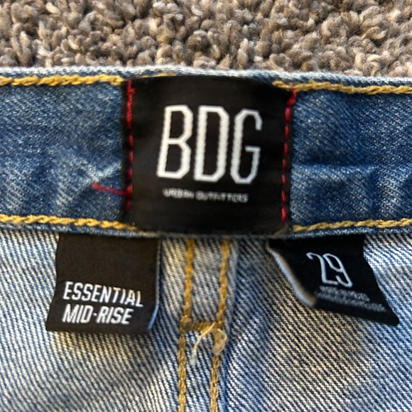 BDG Mid Rise Denim Short - Picture 2 of 3